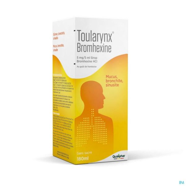 Toularynx Bromhexine Sirop 180 Ml