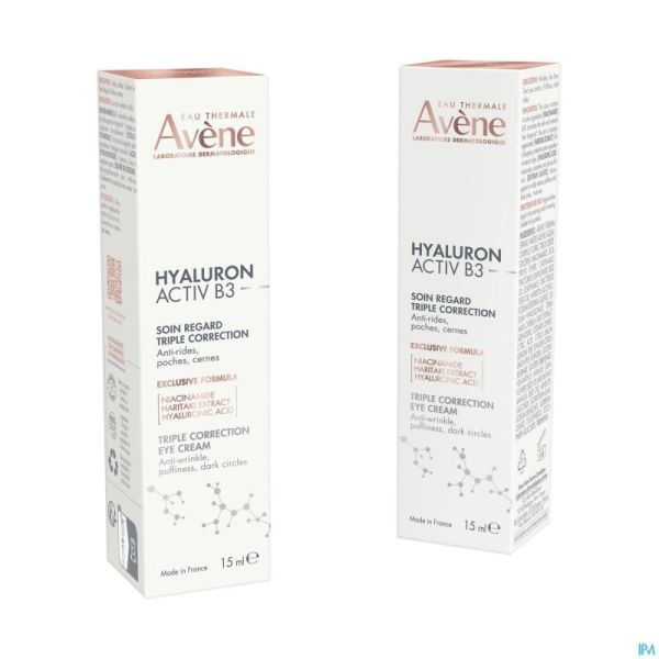 Avene Hyaluron Activ B3 Soin Reg.tripl.cor.15ml Nf