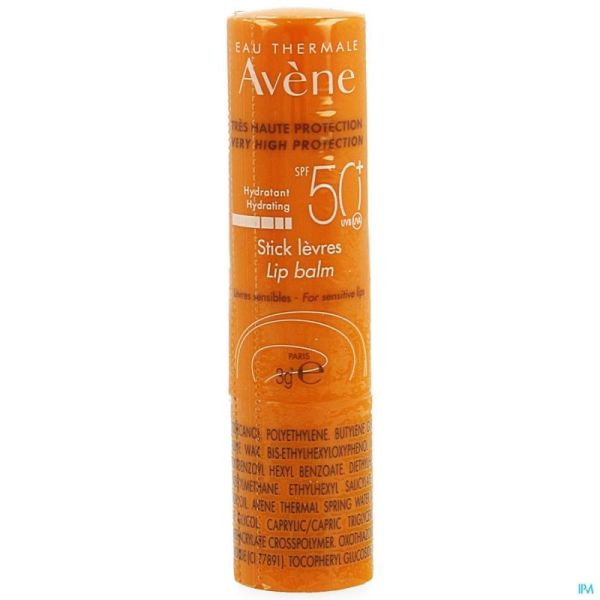 Avène Solution Ip50+ Stick Lèvres 3g