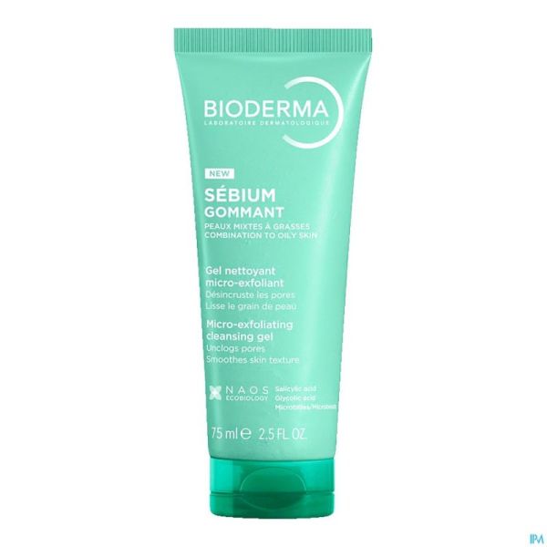 Bioderma Sebium Gel Gommant 75ml
