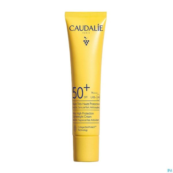 Caudalie Sun Fluide Très Haute Protection spf50+ 40ml Prix Promo