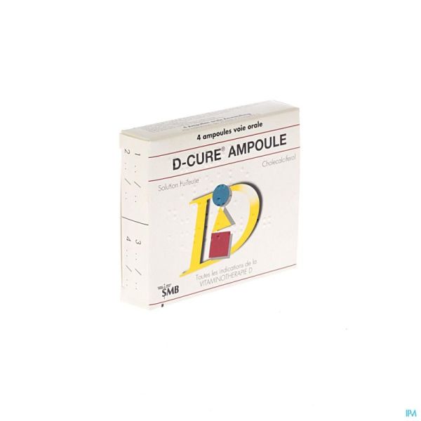 D Cure Solution Orale 4 Ampoules 