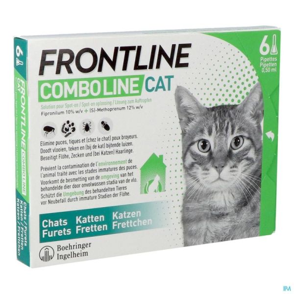 Frontline Combo Line pour Chat 6x0,5ml