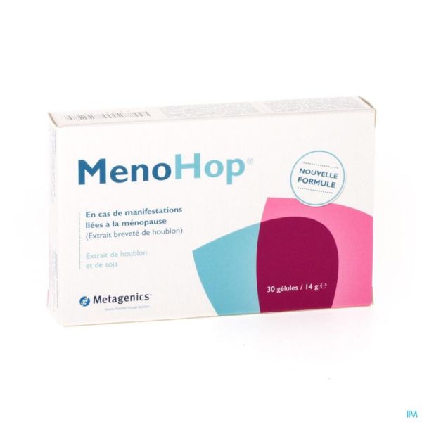 Menohop Soy New Metagenics 30 Comprimés