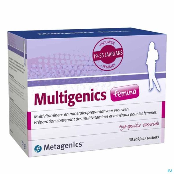 Multigenics Femina Metagenics 30 Sachets