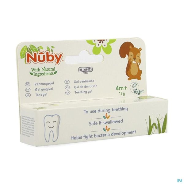 Nuby Gel Gingival 4m+ 15g