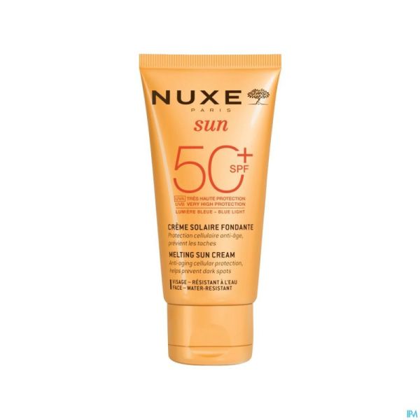 Nuxe Sun Crème Solaire Fondante Spf50+ 50ml Prix Permanent