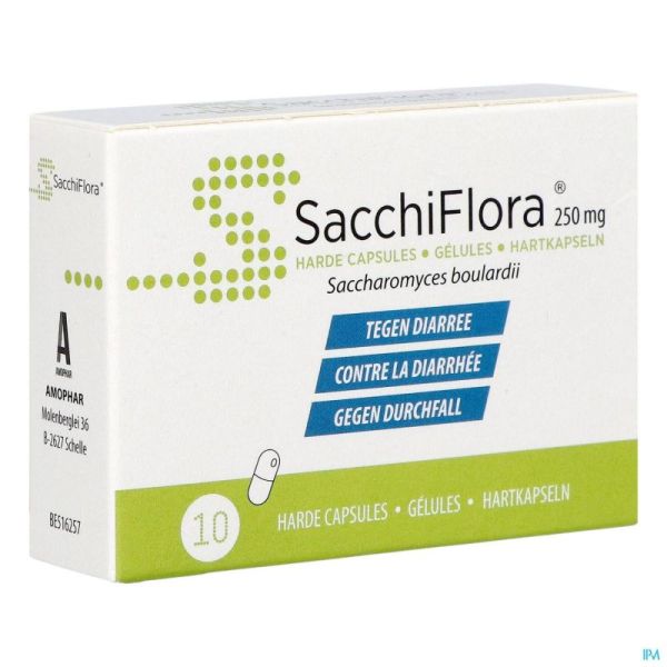 Sacchiflora 3ddd 10 Gélules 250 Mg
