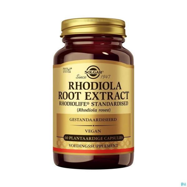 Solgar Rhodiola Root Extract V-caps 60