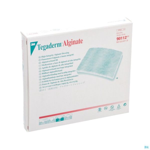 Tegaderm Alginate 10mx10cm 90112p 10 Pièces