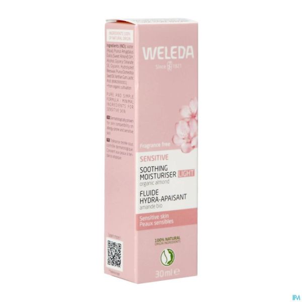 Weleda Sensitive Fluide Hydra-apaisant Light 30ml