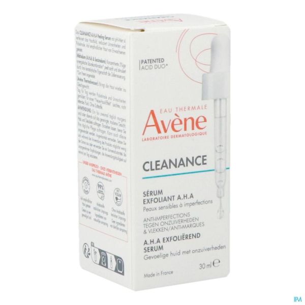 Avène Cleanance Sérum Exfoliant aux Aha 30ml