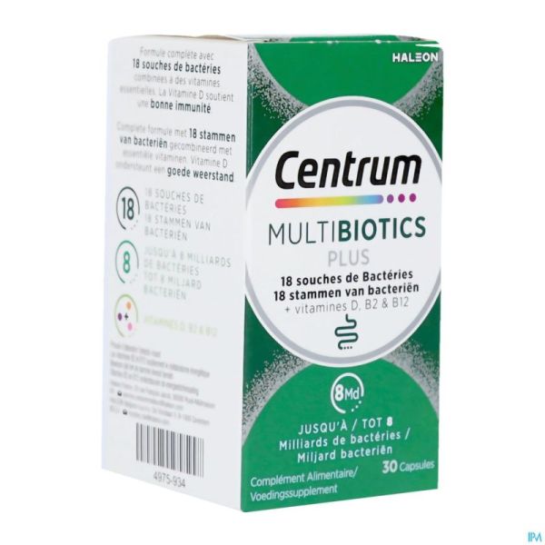 Centrum Multibiotics Premium Comp 30