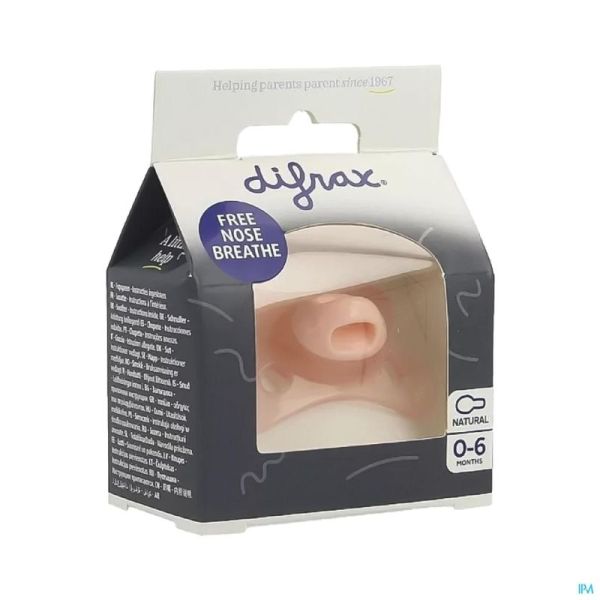 Difrax Sucette Natural Spec Edit 0-6m 1