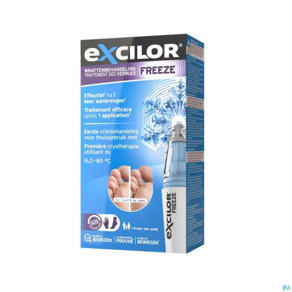 Excilor Traitement Verrues Freeze 7,5g