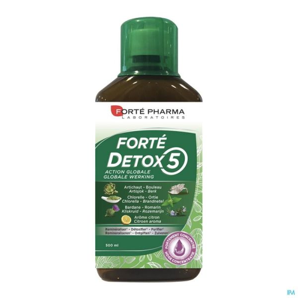 Forte Detox 5 Flacon. 500ml