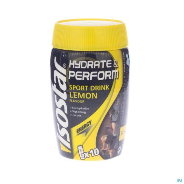 Isostar Citron Poudre 400g 