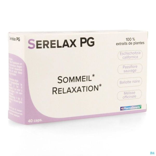 Pharmagenerix Serelax 40 Gélules