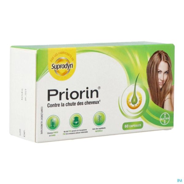 Priorin Antichute 60 Gélules
