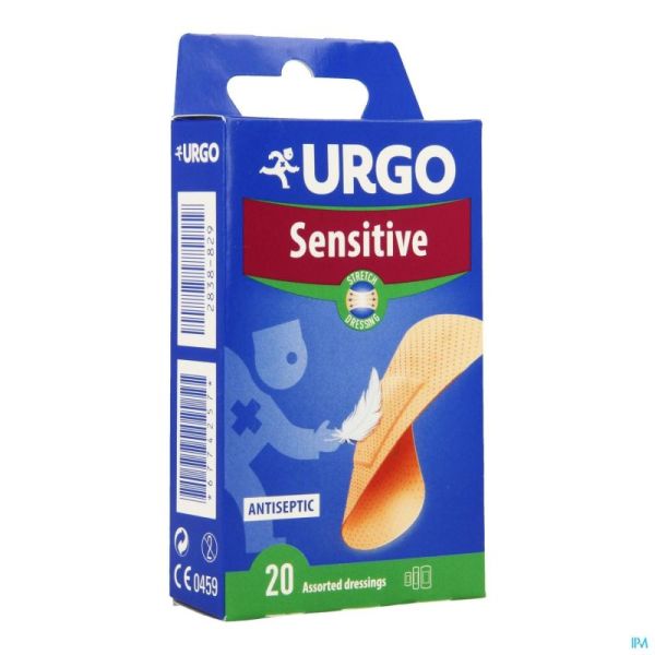 Urgo Sensitive Pansement Stretch 20 Pièces