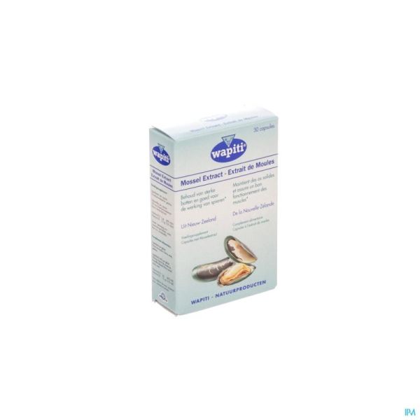 Wapiti Extrait Moules Gélules 30x500mg