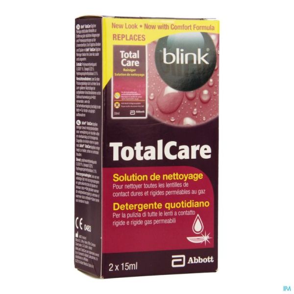 Blink Totalcare Nettoyage Solution 2x15ml