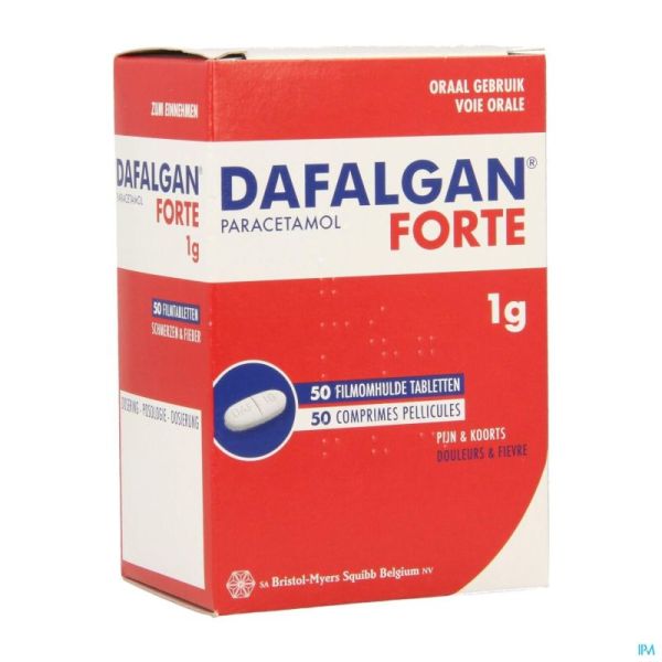 Dafalgan Forte 1Gr 50 Comprimés