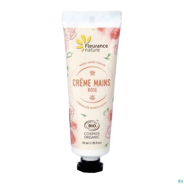 Fleurance Nature Crème Mains Rose 30ml
