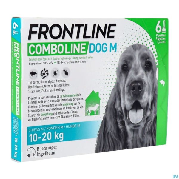 Frontline Combo Line Dog M 10-20kg 6x1,34ml