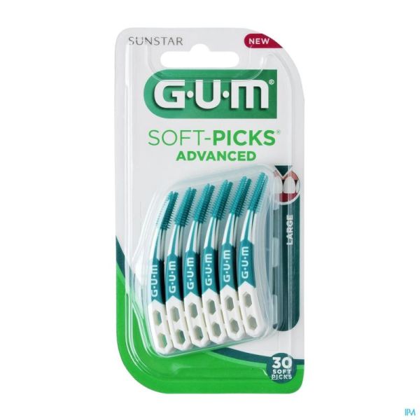Gum Softpicks Brosse.interdent. Adulte Large 30 651m