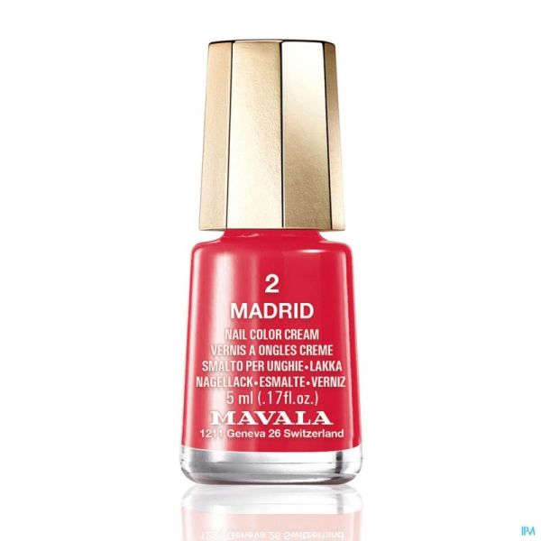 Mavala Vernis à ongles Mini Color 02 Madrid 5ml