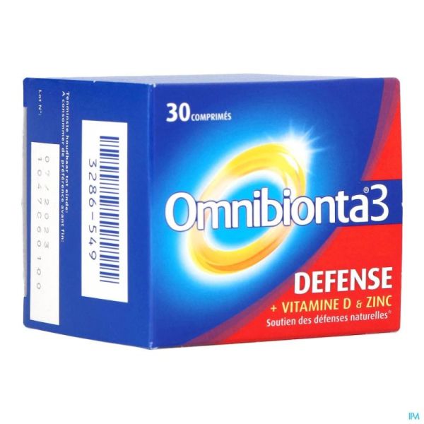 Omnibionta-3 Defense Pot Comprimés 30