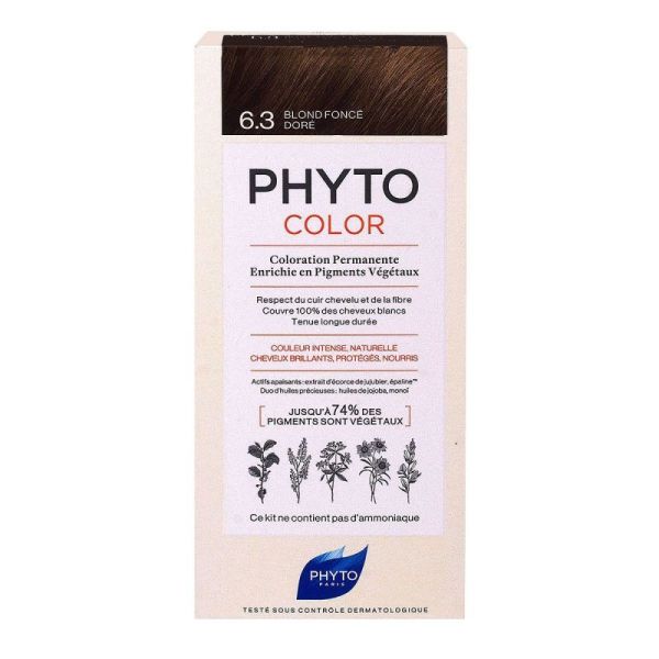 Phytocolor 6.3 Blond Foncé Doré