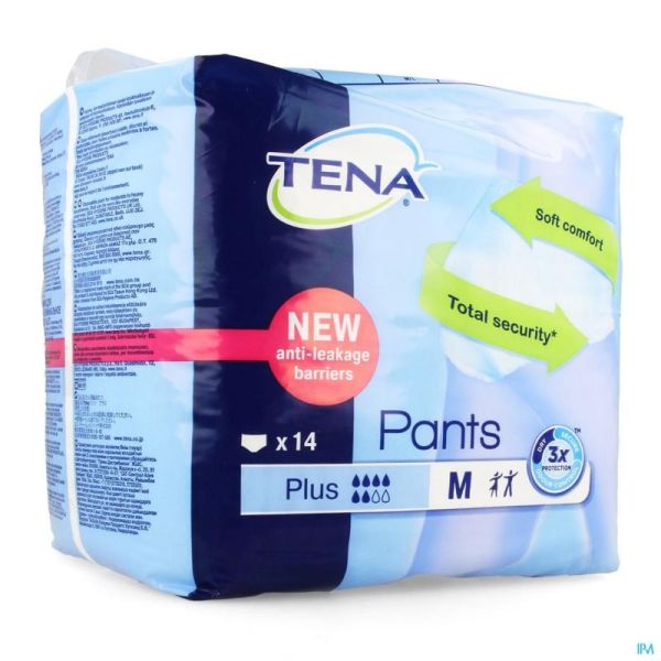 Tena Pants Plus Medium 792514 14 Pièce