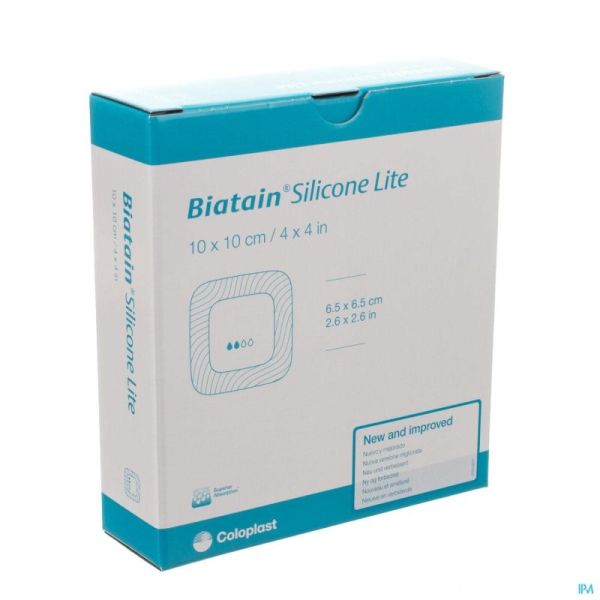 Biatain Silic Lite 33445 10x10 Adhes 10