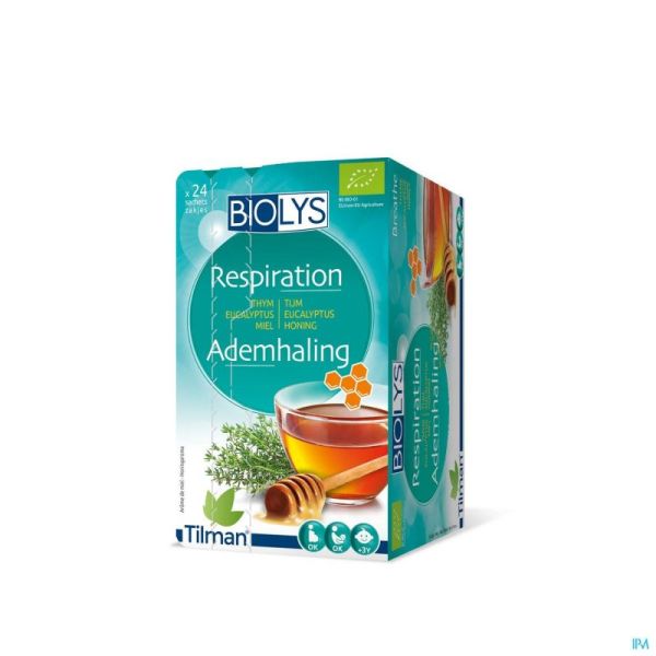 Biolys Thym Eucalyptus Miel 24 Infusettes