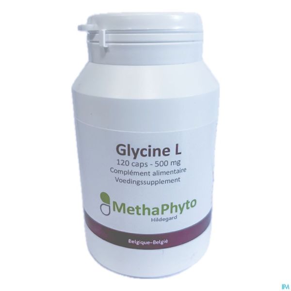 Glycine l 500mg Hdg Caps 120