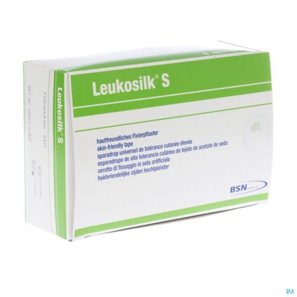 Leukosilk S Rouleau Sparadr.1,25cmx9,2m 24 4683300
