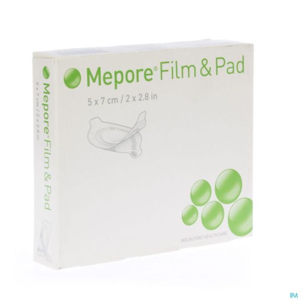 Mepore Film + Pad 5x7cm 275310 5 Pièce