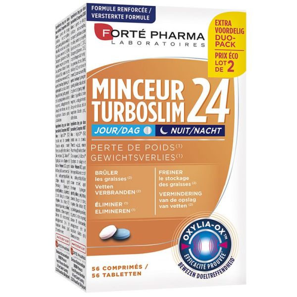Minceur 24 Jour/Nuit Duo 2x28 Comprimés Forte Pharma