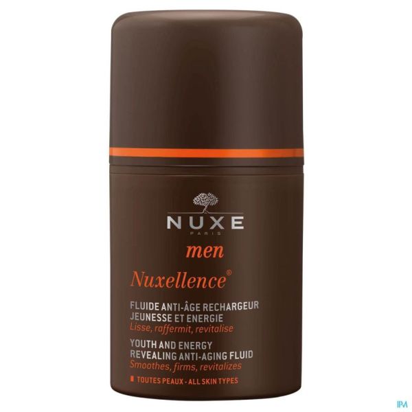 Nuxe Men Nuxellence Flacon Anti-âge Jeunesse Energie 50ml