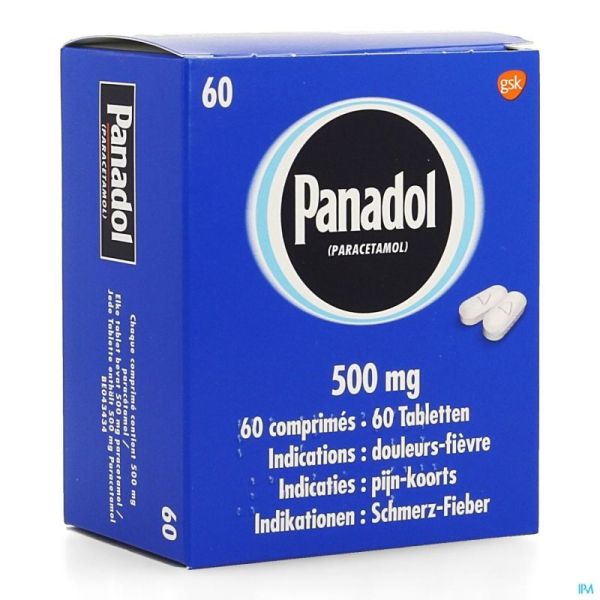 Panadol Comprimés 60x500mg
