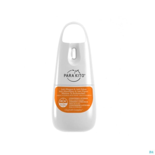 Para'kito Spray Huile Sèche Anti Moustiques et Hydratante Après-soleil 75ml