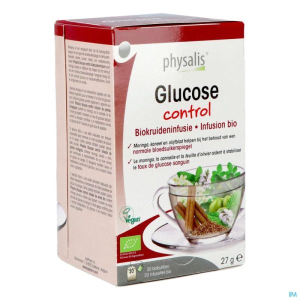 Physalis Glucose Control Infusion Bio Sachets 20