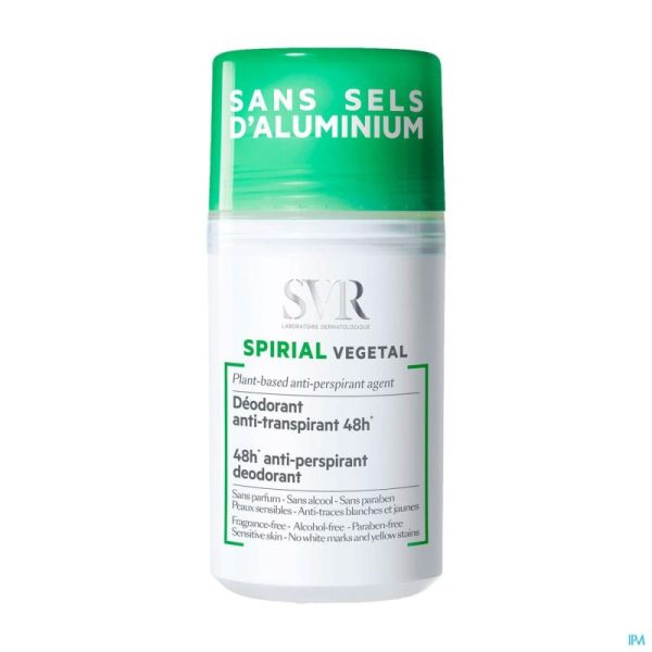 SVR Spirial Déodorant Anti-transpirant Roll-on Végétal