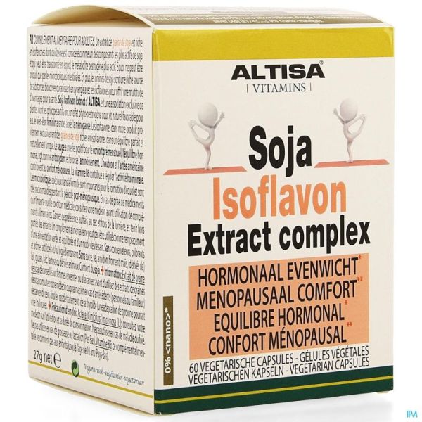 Altisa Soja Isoflavon Complex V-gélules 60x39mg