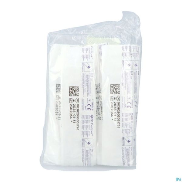 Bd Seringue Tuberculine 1ml Luer Centrique 10