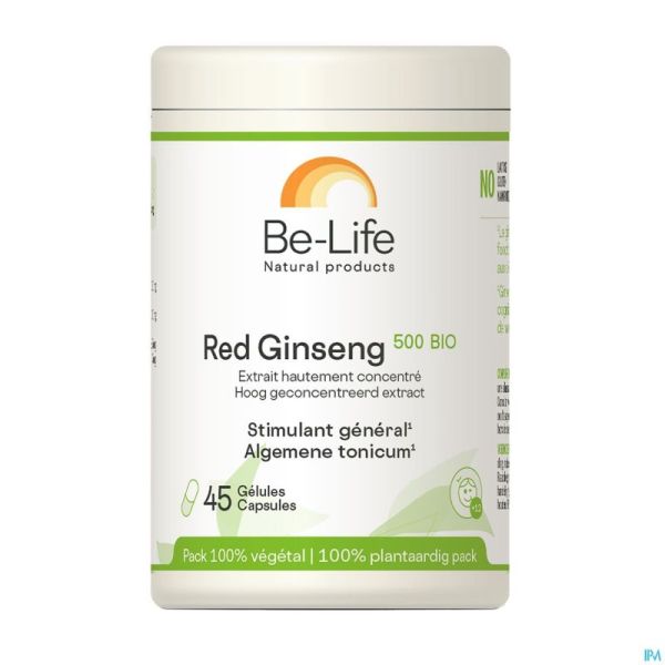 Biolife Red Ginseng 500 45 Gélules 