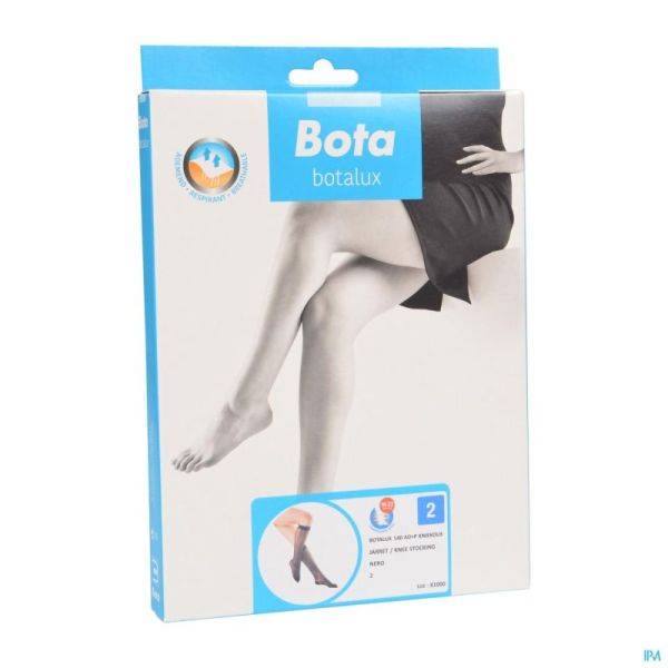 Botalux 140 Bas De Genou Noir T2 1 Paire