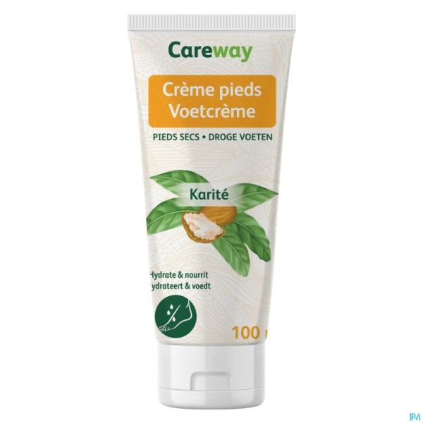 Careway Crème Pied Hydra Nourrissante 100ml